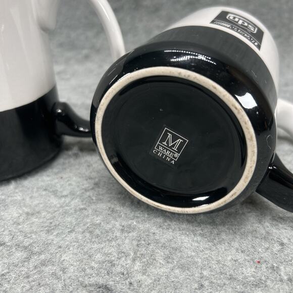 UPS NASCAR Coffee Mugs - Set of 2 - Collaboration Collectible Racing Memorabilia - Picture 4 of 7